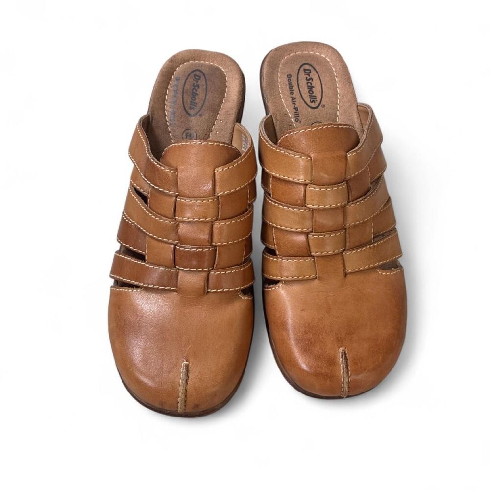Dr. Scholl's Brenna Woven Leather Clogs